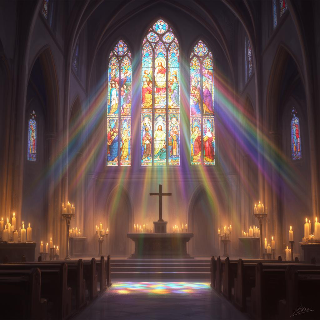 Christianity — Love & Redemption — original illustration